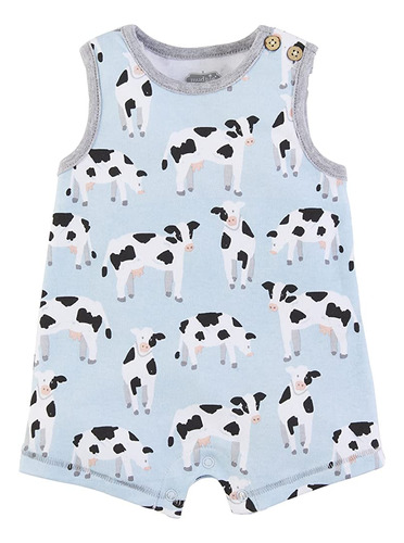 ~? Mud Pie Baby Girls Romper, Vaca, 3-6 Mud Pie Cow Romper C