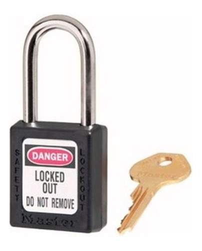 Master Lock 410blk Safety Series Candado De Alta Visibilidad