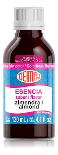 Esencia Saborizante Sabor Almendra Deiman 120 Ml.