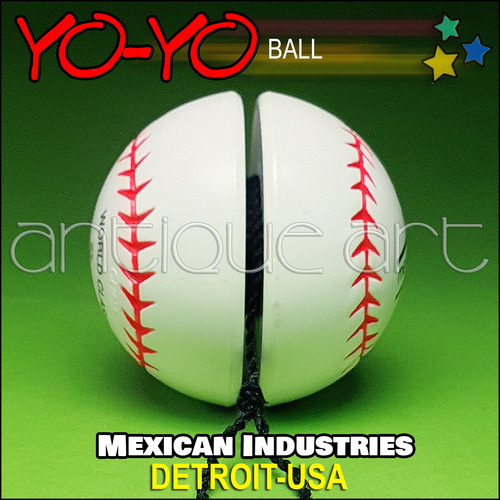 A64 Yo-yo Ball Vintage Mexican Coleccion Pelota Baseball