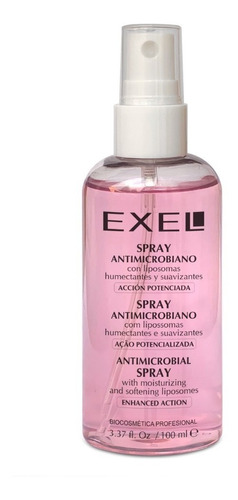 Spray Antimicrobiano Accion Humectante Exel 100 Ml