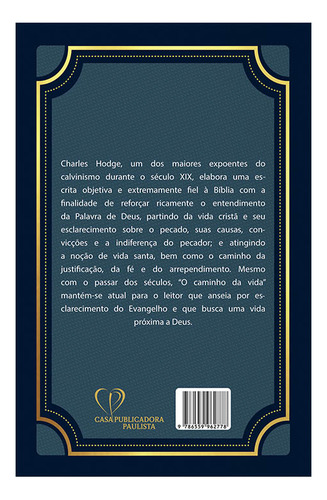 O Caminho Da Vida | Charles Hodge