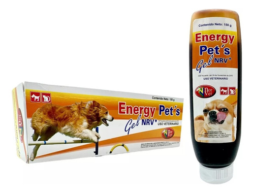 Energy Pets Nrv Gel Plus Vitamínico Norvet Nutri 150 G