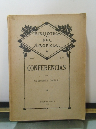 Adp Conferencias Clemente Onelli Biblioteca Del Suboficial