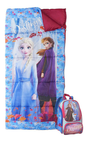 Saco De Dormir Y Mochila Para De Disney Frozen 2 Para