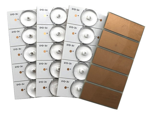 20 Perlas De Lámpara Smd De 3 V Para Reparación De Televisor