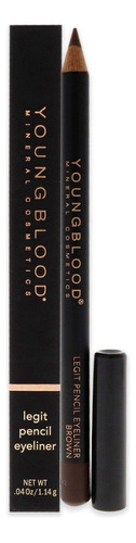 Youngblood Delineador De Ojo - 7350718:ml  Color Marrón