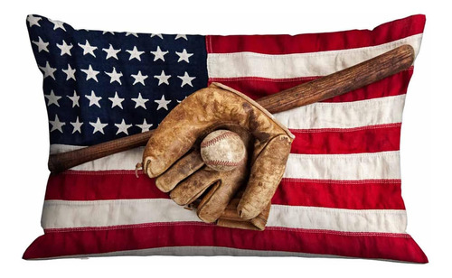  Mugod Fronha De Beisebol Antigo Com Bandeira Americana Dos 