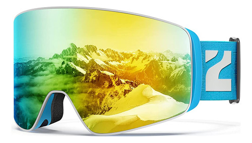 Zionor Gafas De Esquí, X12 100% Otg Gafas De Nieve Lente Des