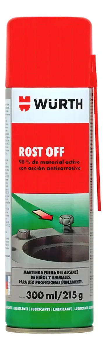 Wurth® Desoxidante 300ml (rost Off) Afloja Todo