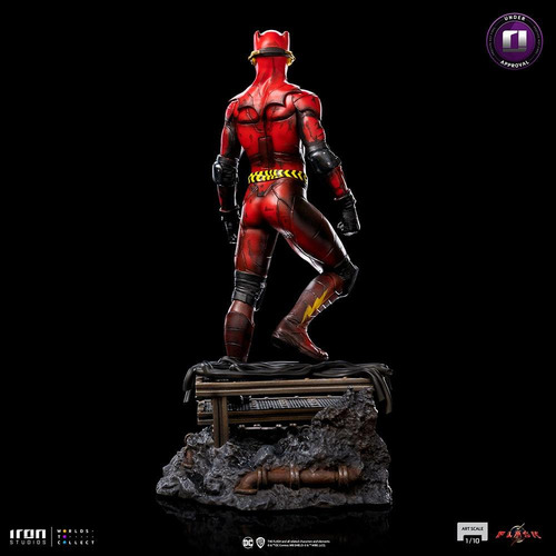 Estátua Flash Alternate The Flash Movie 1/10 Iron Studios