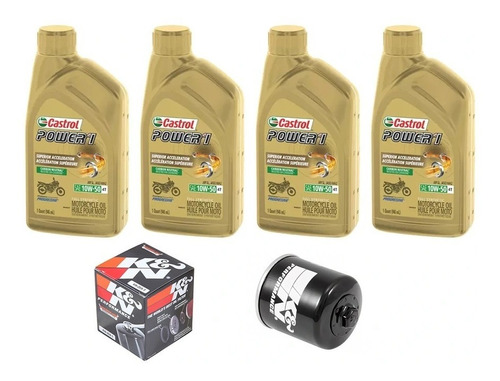 Kit Triumph Daytona/street Triple 675 - Tiger 800+filtro K&n