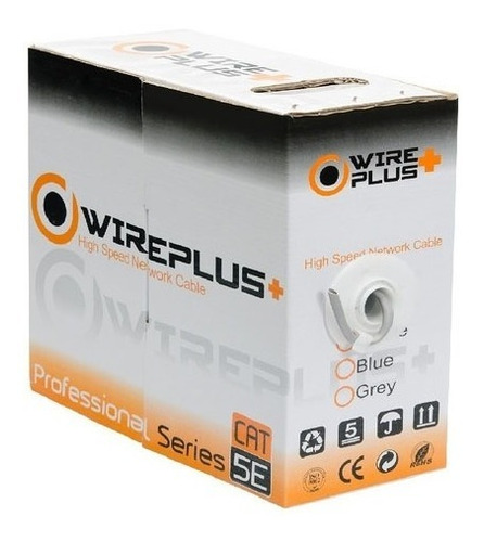 Cable Utp Cat5  Outdoor Wireplus  100 Mts Redes Cctv