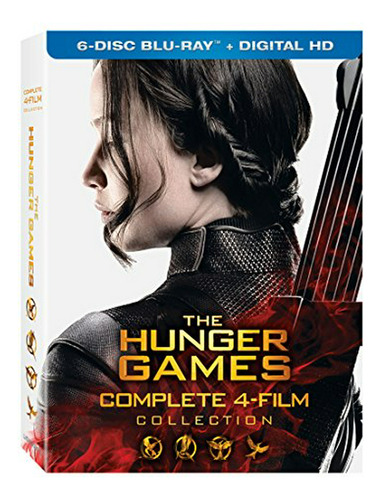 Colección Completa Los Juegos Del Hambre [blu-ray]