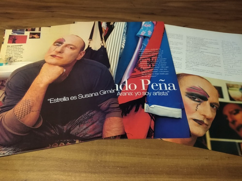 (ar629) Fernando Peña * Clippings Revista 3 Pgs * 2006