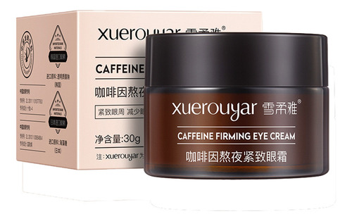 Crema De Noche Para Ojos Sin Cafeína, Resistente A Las Arrug