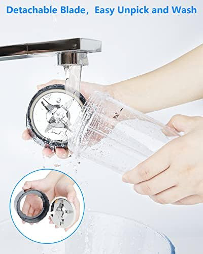 Licuadora Personal Amateys Con Botón, Licuadora De Cocina Pr