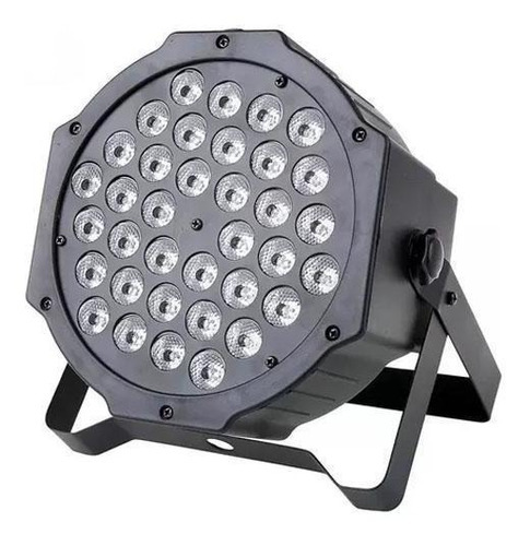 Canhão Refletor 36 Led Festa Show Rgb Bivolt 36w Mini Flat