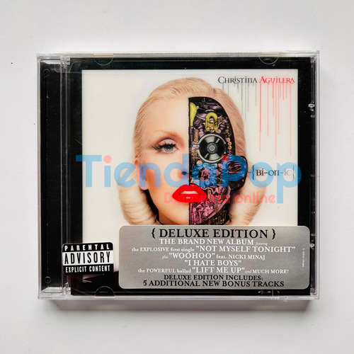 Christina Aguilera Bionic Deluxe Edition Lenticular 3d Bonus