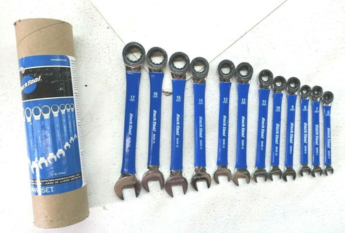 Juego De Llaves Métricas De Trinquete Parktool Mwr-set