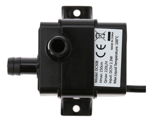 Bomba De Fonte Anself 220l/h À Prova D'água Mini Circulante