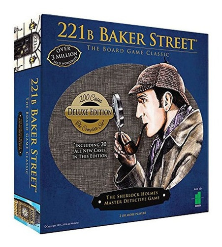 Deluxe 221b Baker Street Juego De Mesa 200 Intrigantes Avent