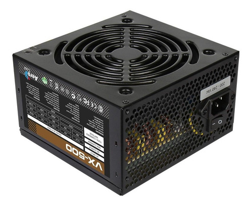 Fonte Atx - 500w - Aerocool - Preta - Vx-500