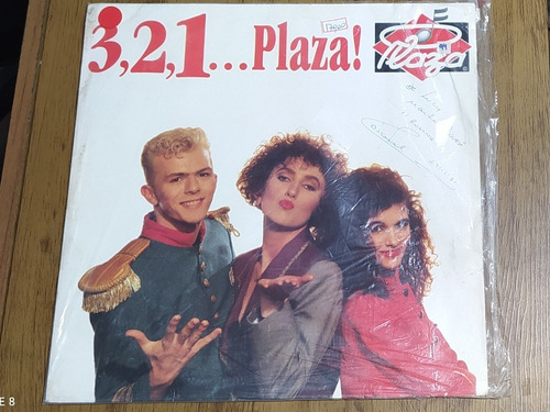 Vinil  3 2 1  Plaza  Plaza Em Ótimo Estado 1991