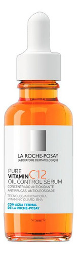 Pure Vitamin C12 Oil Control Serúm 15ml La Roche-posey Oleosa Dia/noite
