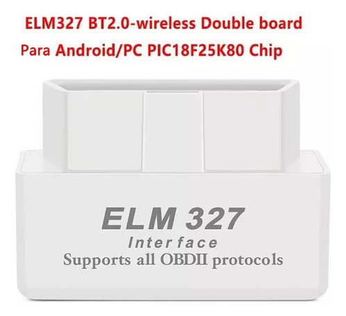 Para Mini Elm327 Escaner Automotriz Obd2 Obdii Engie Android