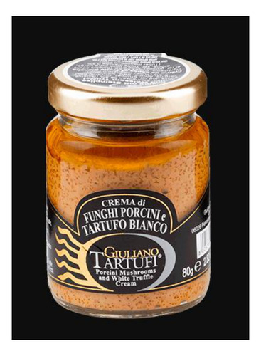 Crema De Hongo Porcini Y Trufa Blanca 80 Gr- Tartufo
