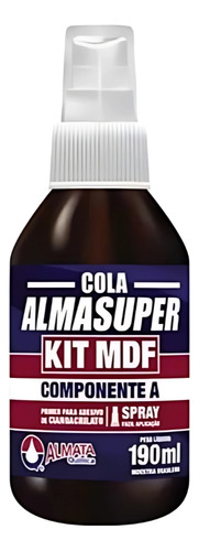 12 Uni Kit Mdf Almasuper Cola Instantânea Primer Catalisador