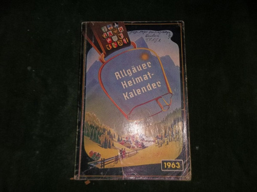Libro Allgauer Heimat- Kalendec 1963, 1969 Y 1970- Num416