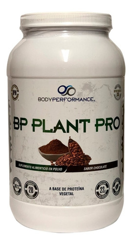 Bodyperformance Proteína Bp Plant Pro 2 Lb Vegetal Sabor Chocolate