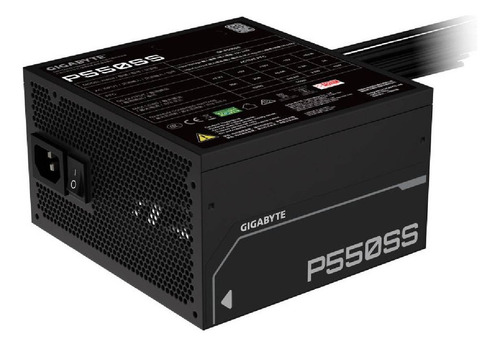 Fuente De Poder Gigabyte Gp-p550ss 550w 80+ Silver Negro