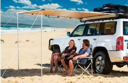 Imagen 6 de 6 de Toldo Techo Camioneta Lateral Toldo Camping Auto 2,5x2,5mt