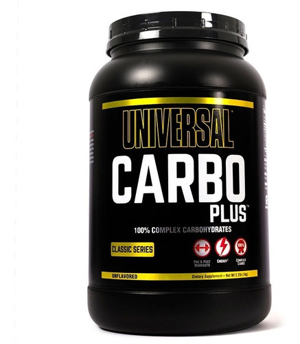 Universal Nutrition Carbo Plus 1 Kg 55 Servicios