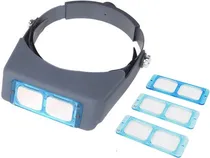 Comprar Lupa De Cabeça Lupa Binocular Com 4 Lentes Ópticas