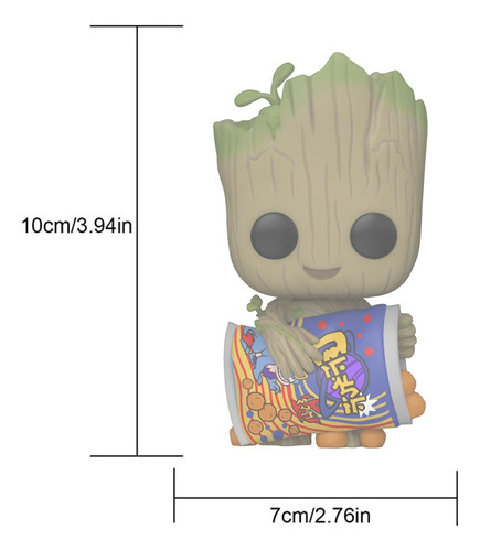 Funko Pop Marvel Groot Cheetos 1196 Cheese Puffs Protector