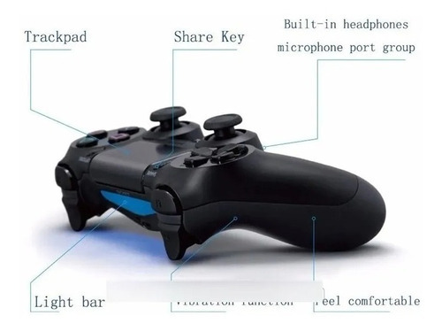 Mando Inalámbrico Para Ps4 Ps3 Pc Recargable S