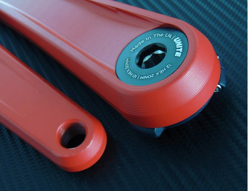 Unite Co Bielas 175mm Rojo