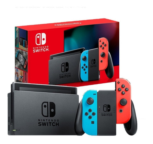 Nintendo Switch 2019 Bateria Extendida + Set De Seguridad