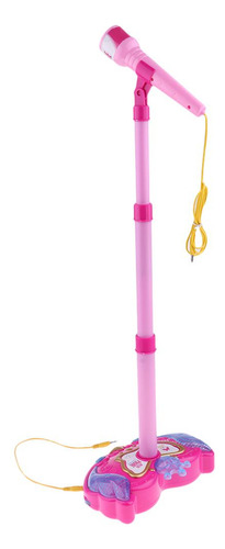 Karaoke Soporte Ajustable Con Micrófono Para Niños