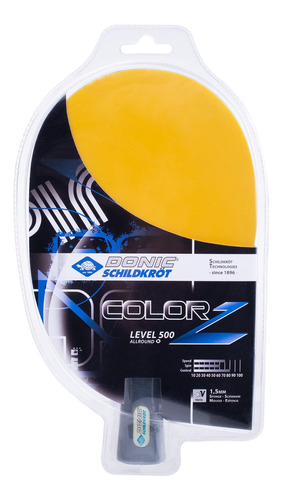 Paleta Ping Pong Donic Color Z Level 500 - Estacion Deportes