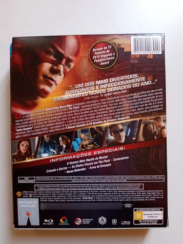 Blu Rays: The Flash E Gotthan- Primeira Temporada- Originais (Usado)