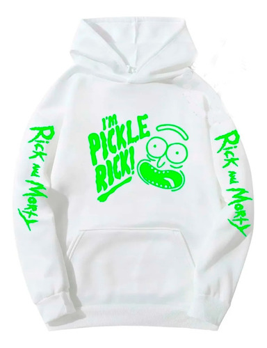 Poleron Canguro Rick And Morty  Im Pickle Hombre/mujer 