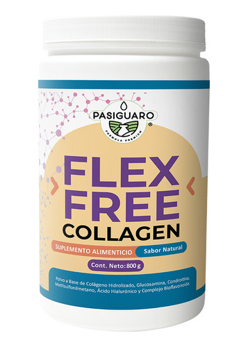 Flex Collagen Natural De 800 G Colágeno (rinde 40 Días)