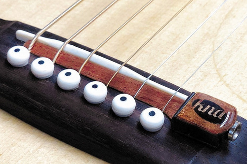 Piezo Portátil Kna Sg-1 Para Guitarra Con Cuerdas De Acero/b