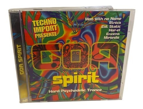Various  Goa Spirit (hard Psychedelic Trance) Cd Eu Usado