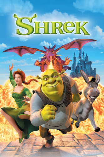 Shrek 1 Dvd Uso Original Coleccion Clasico Dibujos Animados